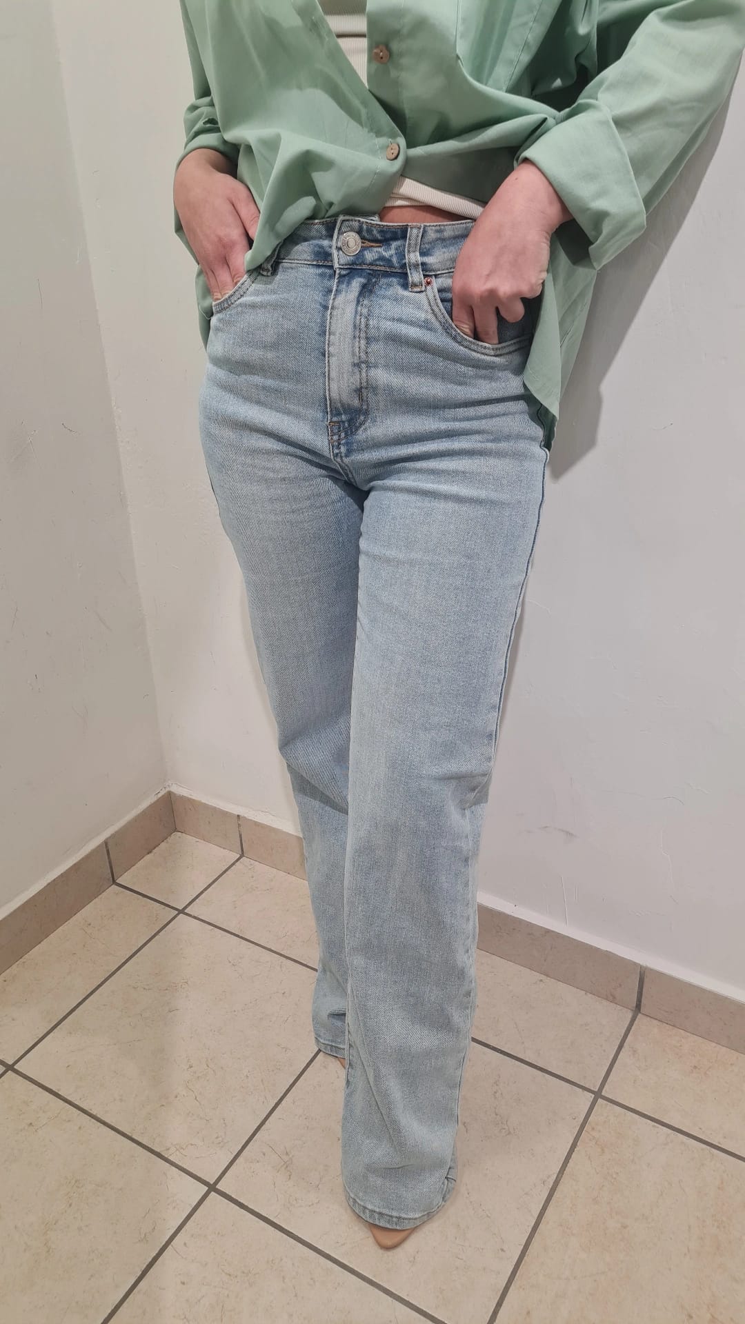Jeans a palazzo Vita Alta