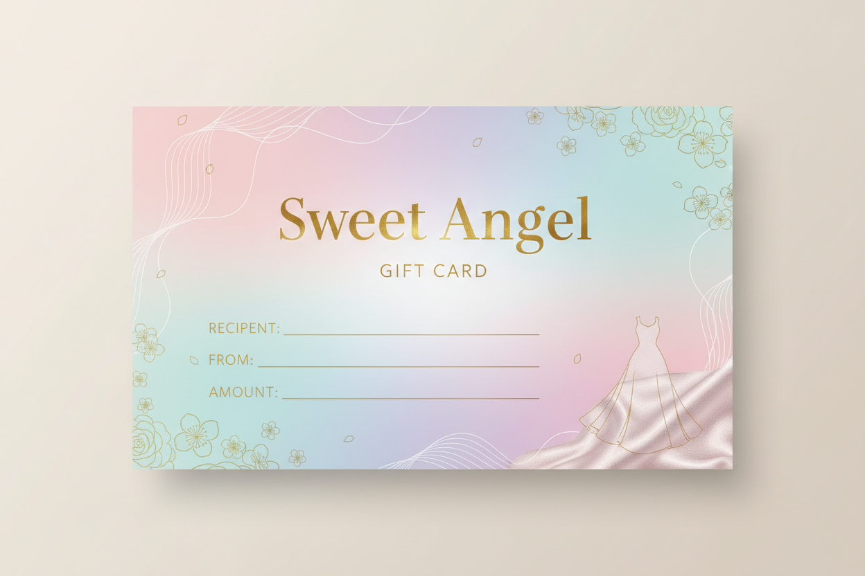 Gift Card Sweet Angel