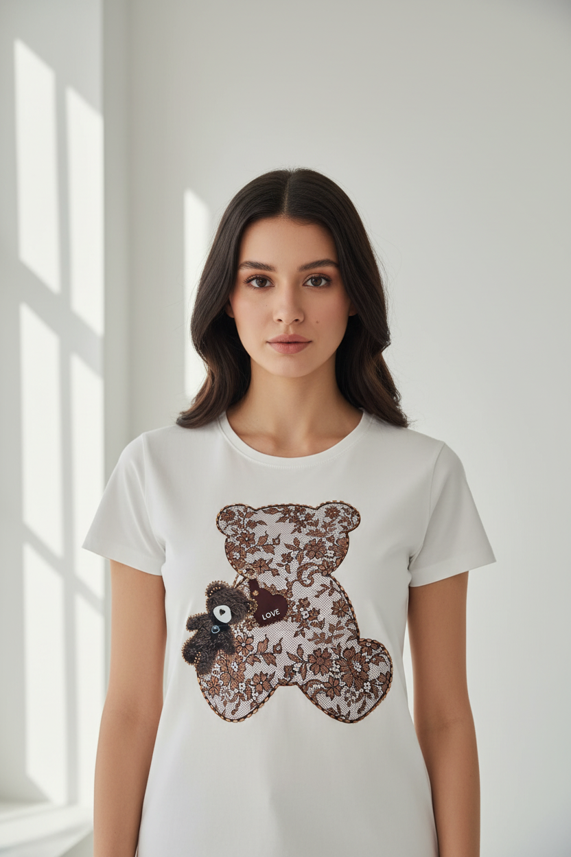 Maglia Orsetto Love frontale