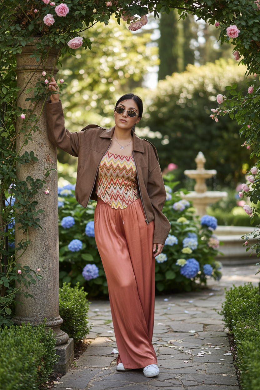 Modella outdoor