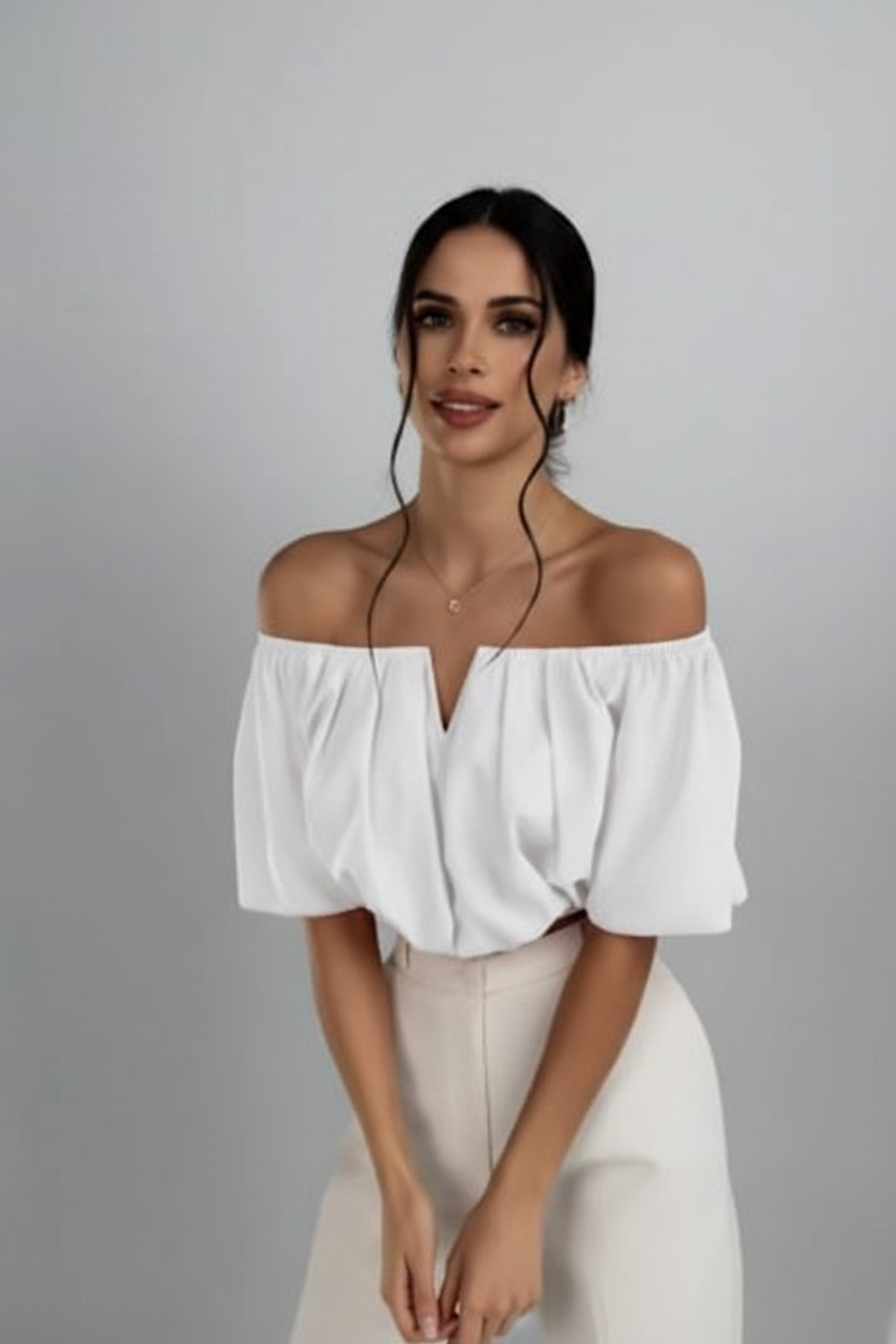 Top bianco